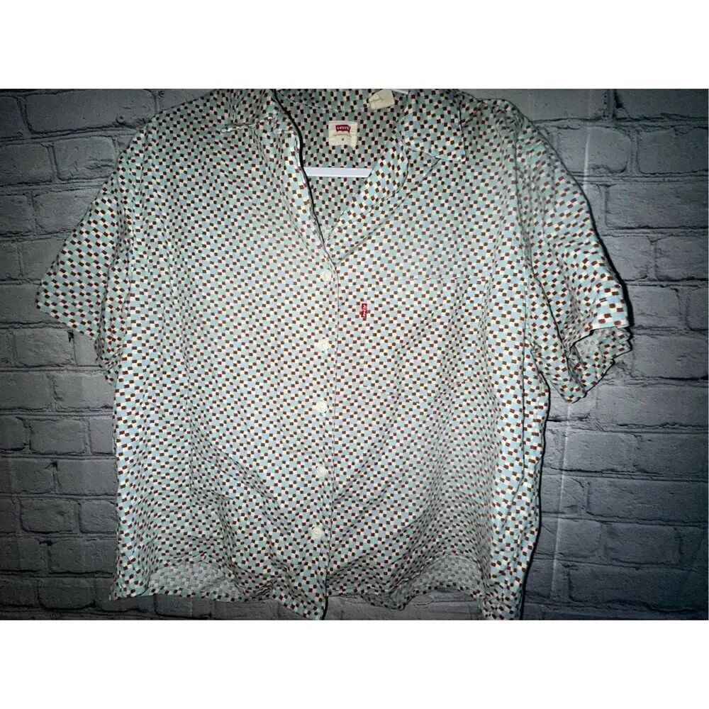 Levi’s San Francisco Cal Button Up Shirt Men’s Medium